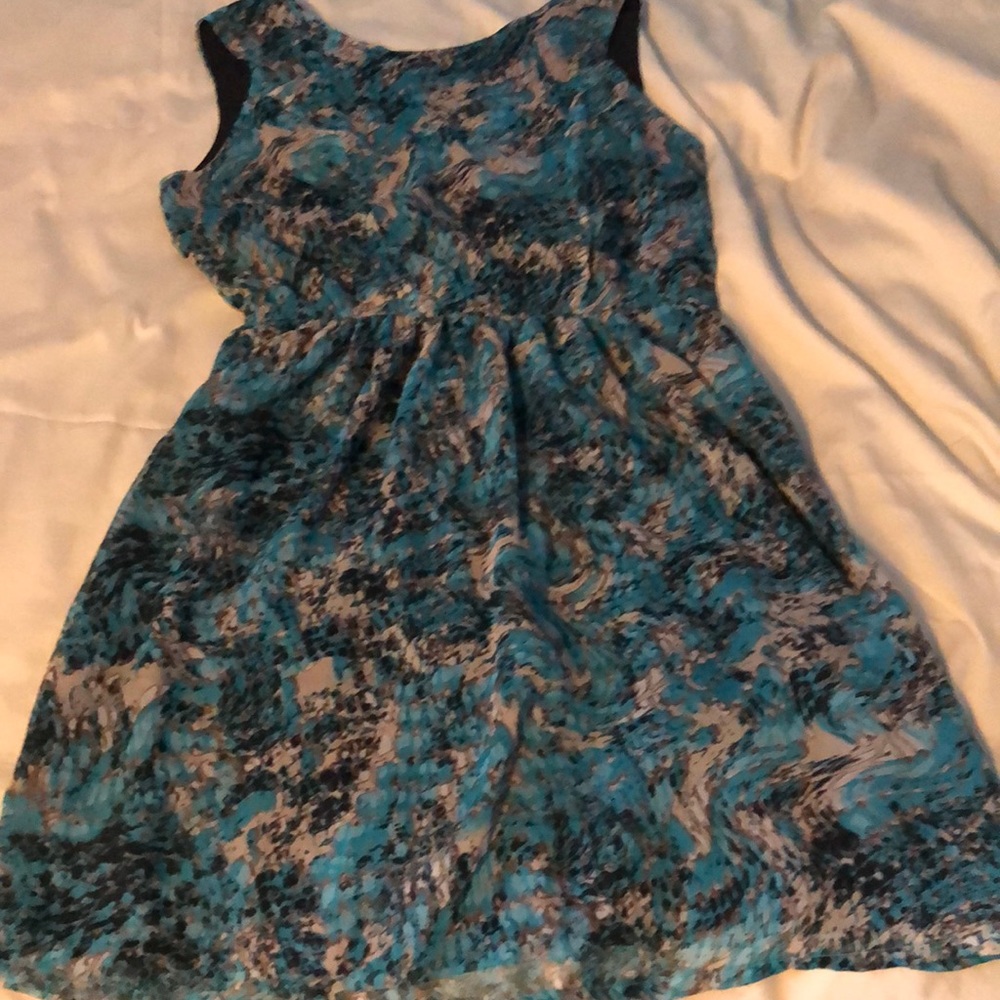 Turquoise Dress